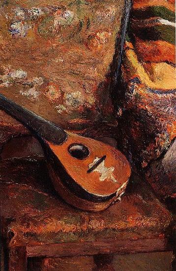 Paul Gauguin Mandoline sur une Chaise France oil painting art